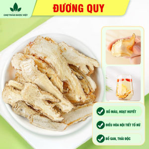 Đương quy 1kg quy ngố thái lát mỏng trắng thơm bổ máu bổ khí huyết