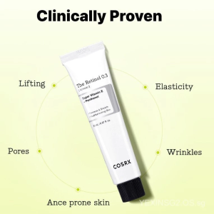[COSRX] The Retinol 0.3 Cream 20ml Anti-Aging Night Cream