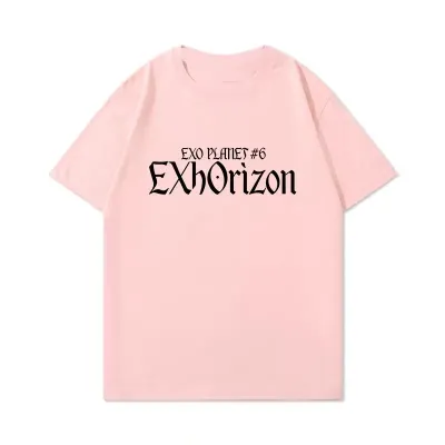 clu EXO PLANET 6 EXhOrizon Park Chanyeol SE HUN summer T-shirt KPOP Short Sleeve Top ulc