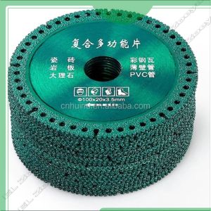 Diskon!! Terbaru 6 In 1 Mata Gerinda Potong BesiKayuKeramikhollow 4 Inch Diamond