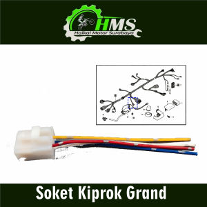 SOKET KIPROK GRAND "Bintik" LAWAN SOKET KIPROK REGULATOR GRAND / PRIMA / SUPRA / SHOGUN / FIZR  4 SOKET - 4 SKUN