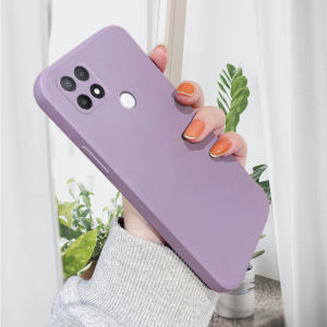 Casing Vivo Y15S/vivo Y15A vivoy15s Vivoy15a Casing For Girl Soft Original Square Liquid Silicone Phone Case Full Cover Camera Shockproof Protection Rubber Casing