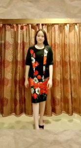 Dress Party 2 in One Blazer dan Sleeveless 010