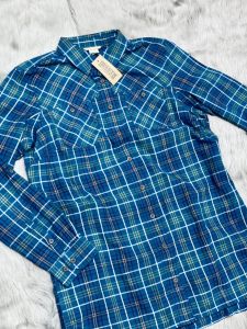 Áo sơ mi dài  flannel caro Duluth Trading nữ thu đông xuất khẩu USAchất liệu Cotton thoáng mátcó big size