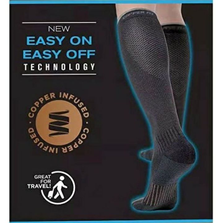 3 Pairs Set Copper Fit Energy Compression Socks Lazada PH