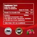 Cranberry Extract Capsules, 3000 mg Per Serving, Kidney Cleanser, Supports Urinary Tract Health, Bladder Health, Non-GMO, 120 Capsules. 