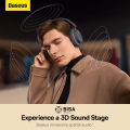 Baseus Bowie D05 ENC Foldable Wireless Bluetooth 5.3 Wired Headset headphone wired. 