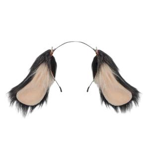 1Pc Faux Furs Animal Tail Dog Tail Dog Ears Headband Halloween Cosplay Costume Dog Ears Hairband Dog Tail Dog Costumes