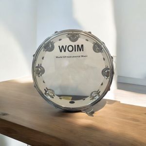 [Tặng Khoá Chỉnh] Trống Gõ Bo Woim -Trống Lắc Tay Tambourine Woim (Tặng kèm khóa chỉnh trống)