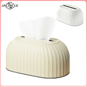 JACIRCLE Tissue Holder Box Toilet Paper Roll Tissue Box Holder Container Tissue Storage Box Napkin Holder 纸巾盒