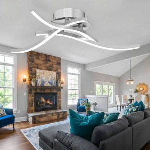 24W Lampu LED Plafon Plavon Plapon Rumah hias Modern Ceiling Light