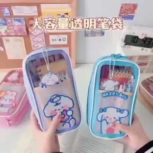 กระเป๋าใส่ปากกา กระเป๋าดินสอ กระเป๋าลายน่ารัก มีหลายสีให้เลือก