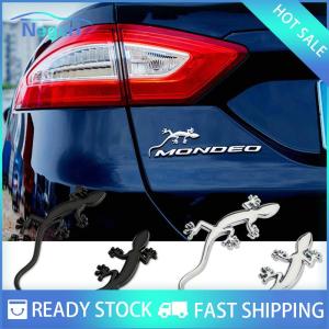 NG Motor✨ COD ✨ Car 1 cái phản quang xe kim loại xe tải Sticker thằn lằn Gecko Decal huy hiệu biểu tượng trang trí