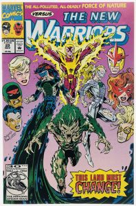 New Warriors 29 Published Nov 1992 by Marve l   Comic BOOK  Cartoons Art Super Heroes Collection Collectibles  Story Reading Kid Booked Magazine