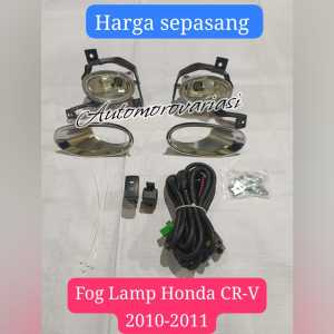 Lampu kabut-Fog lamp CRV- Lampu Bumper Depan CRV 2007-2008-2009  Bulat & CRV  2010-2011  Oval Gen 3