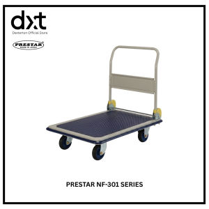 PRESTAR NF-301 SERIES Steel Platform Foldable Handle Trolley Cart 300kg Capacity by Dexterton
