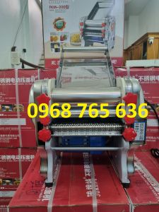 Máy cán bột làm bánh bột lọc bánh canh chạy điện gia đình