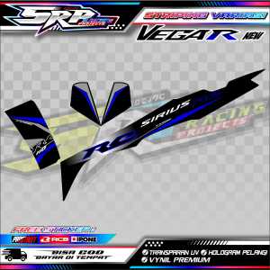 STRIPING VARIASI YAMAHA VEGA R NEW / STICKER LIST VARIASI MOTOR VEGA R NEW
