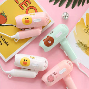 Máy Sấy Tóc Mini Hình Thú Gấp Gọn Dễ Thương - Máy sấy Tóc Mini Siêu Kute Bỏ Túi Gấp Gọn