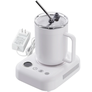 Multifunctional Beverage Chiller Cup Intelligent Refrigeration/Heating/Office Warm and Cold Cup Quick Cooling Mug