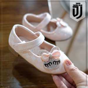 Sepatu Balet Pesta Anak Perempuan Fashion Trendy / Sepatu Slip On Anak Perempuan Pesta usia 1-9 Tahun / Sepatu Anak Pesta Cewek Motif Pita Rabbit Lucu / Sepatu Anak Casual Wanita Modis / Sepatu Anak Flatshoes Cantik Variasi Kelinci Cute