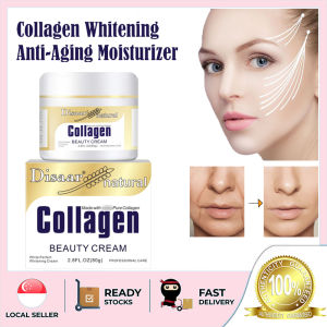 FAST DELIVERY!【DISAAR】Collagen Skin Whitening Cream*Anti-aging cream*Whitening cream*Solve dull skin*Anti-aging effect*Specification：80g*Skincare&Repair ability&Bleaching Face&Natural&Moisturizing&Brightening*Dark spots*Nourish skin lilting and tightening