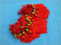 Chinese knot gourd silk Chinese knot Bawu bamboo flute musical instrument crafts gift pendant Ear pendant jewelry.