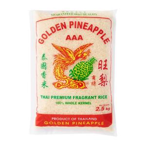 Golden Pineapple AAA Thai Premium Fragrant Rice - 2.5KG