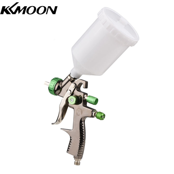 KKmoon LVLP Air Spray Kit 600cc Fluid Cup Gravity Feed Air Paint