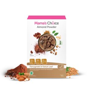 MAMAS CHOICE ALMOND MILK BOOSTER ( NATURAL & HALAL MATERNITY MILK POWDER WITH DHA FOR BREASTFEEDING MUM )