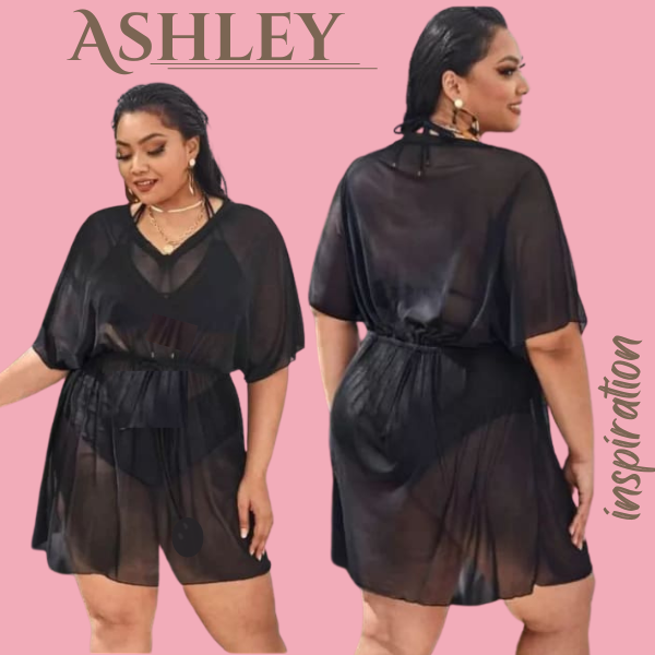 Big Fashion ASHLEY COVER UP MESH swimsuit cover up Lazada PH