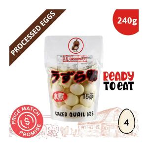 Dasoon Cooked Quail Eggs 15S (Keep Chilled)
