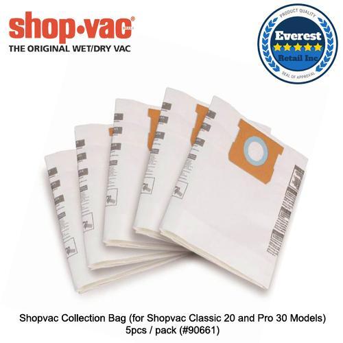 20 Sacchetti Aspirapolvere Industriali 30L Heavy Duty - Per