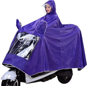 Áo Mưa Vải Dù Đi Mưa Người Lớn Phản Quang 1 Đầu - 2 Đầu Tiện Lợi Vải Cao Cấp