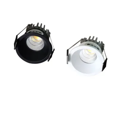LED Downlight COB Antiglare Ceiling Roof Recessed Down Lamp Aluminum Spotlight 3w 5w 220v 240v 2022 New