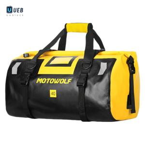 Ueblock✈รถจักรยานยนต์กันน้ำหางกระเป๋าที่นั่งด้านหลังกระเป๋าแพ็ค 40L รถจักรยานยนต์สกู๊ตเตอร์กีฬากระเป๋าเดินทางกระเป๋าเดินทางอุปกรณ์เสริมรถจักรยานยนต์