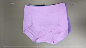 ≮923≯4Pcs Womens Panties Mid-high Waist Cotton Briefs Plus Size Underwear Female Lingerie M-3XL