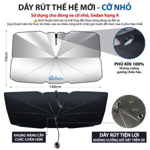 Ô Che Nắng Kính Lái Xe Hơi Ô Tô - Chắn Nắng Giảm Nóng Bảo Vệ Nội Thất - HÀNG LOẠI 1