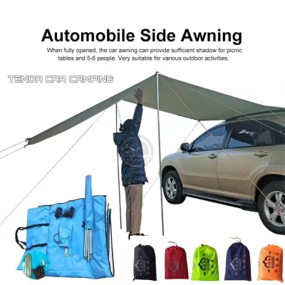 Awning Tenda Mobil Campervan Camping Waterproof - Paket Side Awning Tenda Samping Mobil Camping Campervan Outdoor