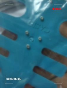 Ăng ten TV tích hợp DVB T2 UHF-05 anten tivi thông minh thu sóng truyền hình số mặt đất DVBT2 (xanh)