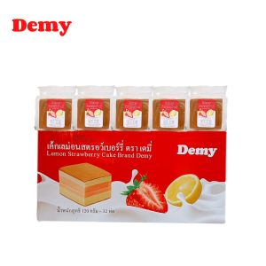 เค้กไต้หวันสตรอเบอร์รี่เลม่อน หอมเลม่อนมากๆ(1ลังมี32ชิ้น) 1ชิ้น 120กรัม