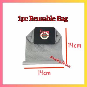 🔥READY STOCK🔥 Universal Electrolux Hitachi Samsung Sharp Midea Pensonic Philips Haier Sanyo LG Elba Cornell Vacuum Cleaner Dust Bag Paper Bag Vacum Vacuum Bag Reusable Cloth Bag Replacement Accessories Spare Part Vakum Beg Sampah Filter 吸尘机袋