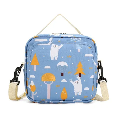 Womenstreet Mini Diaper Bag Mummy Pattern Cartoon Sling Shoulder Shoulder Bag Water Waterproof Maternity Bag Beg Ibu Bayi 妈咪尿布包