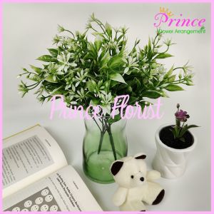 Aksesoris Kejora Cabang 5 Artificial - Daun Pelengkap Bahan Hiasan Dekorasi Rumput