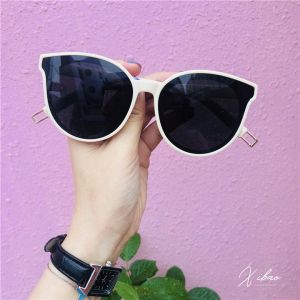 KACAMATA Anti UV Wanita Desain Retro Mata Kucing Kacamata Fashion Korean