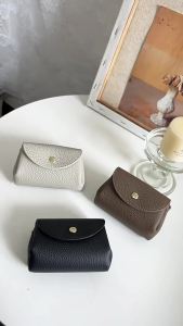 Small wallet for women genuine leather Japanese style 2025 New Coin Purse Wallet for WomenCoin Bag Short Style Wholesale