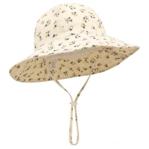 Toddler Mũ che nắng với vừa vặn thoải mái dây đeo cằm có thể điều chỉnh UPF50 + bé Mũ tai bèo cho bãi biển và công viên du lịch