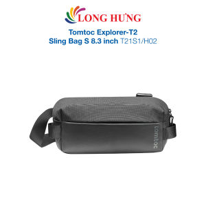 Túi đeo chéo Tomtoc Explorer-T21 Sling Bag S 8.3 inch T21S1/H02 - Hàng chính hãng - Sản phẩm chính hãng Tomtoc khoá kéo Duraflex mượt mà khả năng chống nước tốt