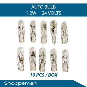 UNIVERSAL AUTO BULB T5 1.2W 12V 24V 156 (10PCS/BOX)