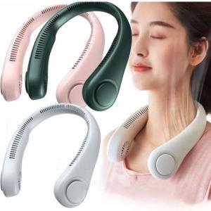 Mini Fan Neck Elektrik / Kipas Angin Gantung Leher Portable USB | Kipas Angin Gantung Leher Kipas Angin Tanpa Baling Baling Kipas Angin Mini Portable USB Rechargeable | Kipas Angin Elektrik | Kipas Angin Portable | Kipas Angin Leher